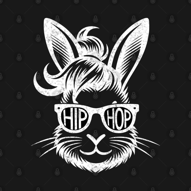 Hop into Hip Hop: Bunny with Bun & Shades by DesignByJeff