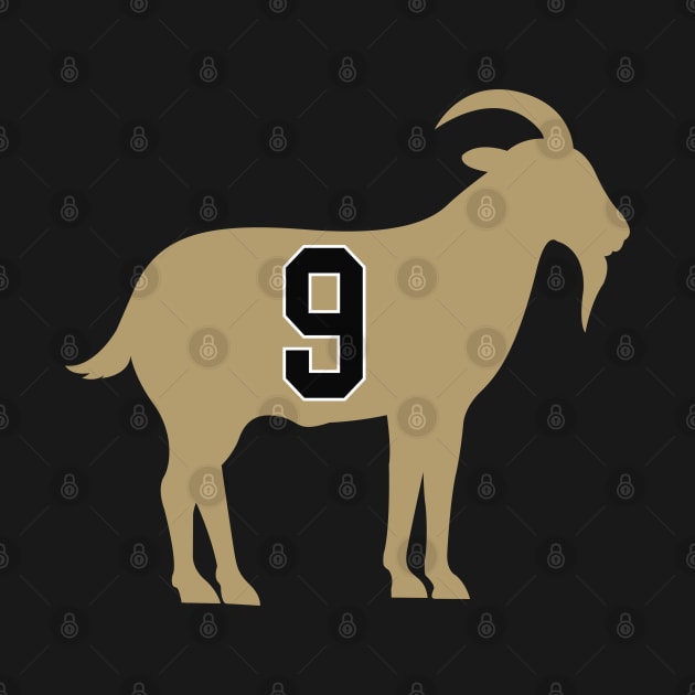 Drew Brees - Goat #9 by TextTees