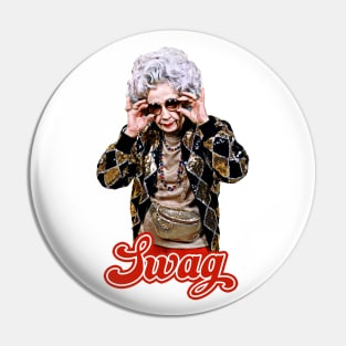 Grandma Yetta - 90s Style Fan Design Pin