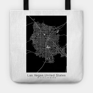 las vegas map print poster tshirt Tote