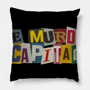 The Murder Capital - RansomNote Pillow