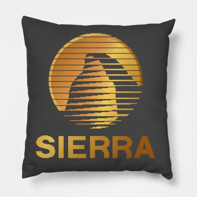 Sierra Gold Pillow by AndyElusive