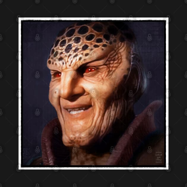 G'Kar Painted Portrait Version 2 by OrionLodubyal