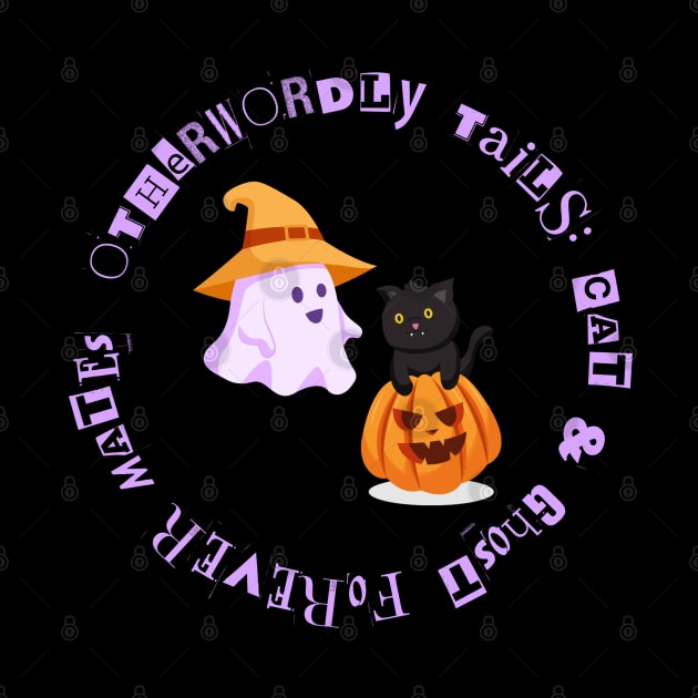 OTHEWORDLY TAILS: CAT AND GHOST, FOREVER MATES! by elumirel