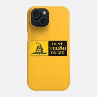 Don't tread on me Anacho-Capitalism Phone Case