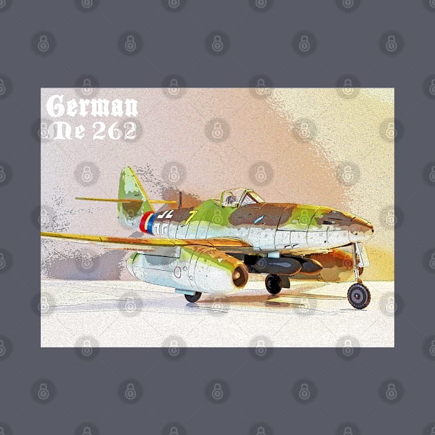 German Me 262 Jet Fighter by Busybob