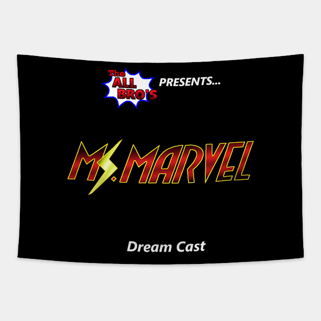 Ms. Marvel Dream Cast Art Tapestry by TheAllBros