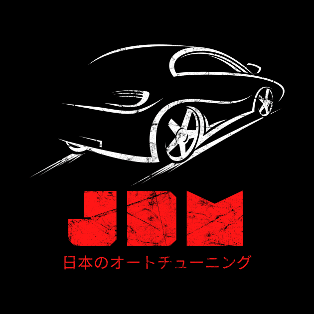 JDM Tuning Japan Car Motorsport Tuner Mechanic by Foxxy Merch