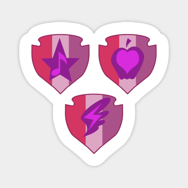 My Little Pony Crusaders Cutie Mark Special Cutie Mark Crusaders Magnet Teepublic