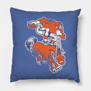 Vintage Denver Mascot Pillow