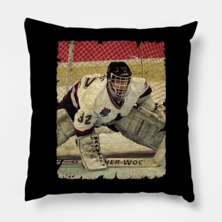 Arturs Irbe, 1997 in Vancouver Canucks (2.73 GAA) Pillow