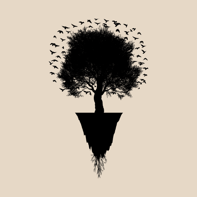 Tree Silhouette by Drop23