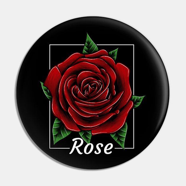 Beautiful Rose Pin by Febru Danar Surya