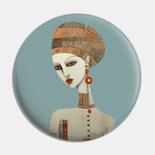 Fibonacci's Muse Pin