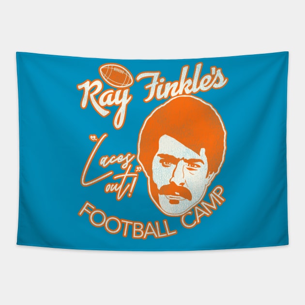 Ray Finkle's Laces Out Football Camp Tapestry by darklordpug