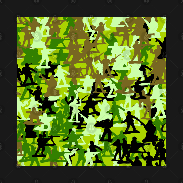 Camouflage Green Soldier Army Man by inotyler