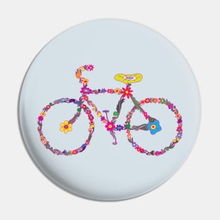 Bike Flourish Pin