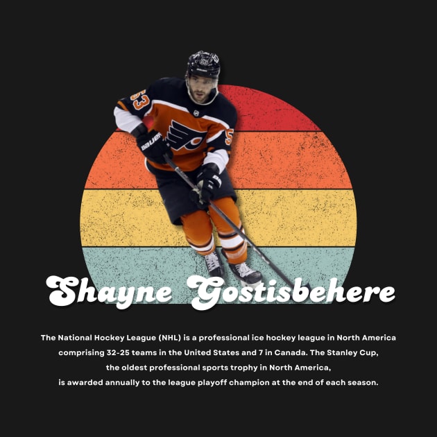 Shayne Gostisbehere Vintage Vol 01 by Gojes Art