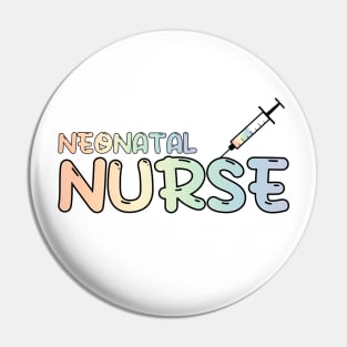 Neonatal Nurse Rainbow Pin