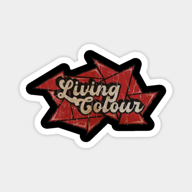 Living Colour - Red Diamond Magnet by G-THE BOX