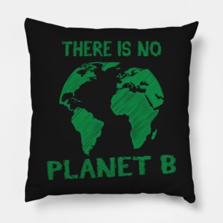 There is no Planet B #climateactionrb Pillow