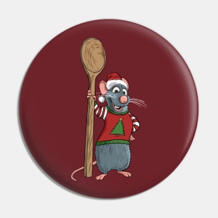 Ratatouille Christmas Pin