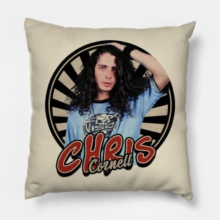 Vintage 80s Chris Cornell Pillow