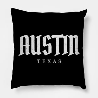Austin, Texas Pillow