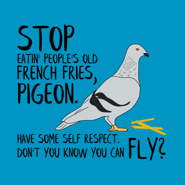 Stop Pidgeon - Tracy Morgan 30 Rock Quote by sadsquatch