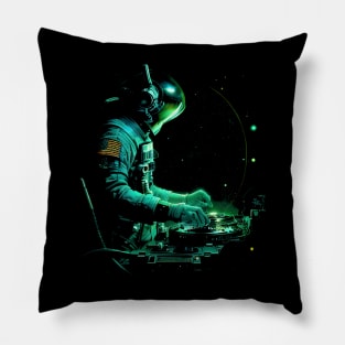 Space Music - DJ Astronaut Pillow