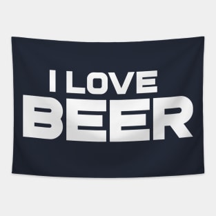 I Love Beer Tapestry