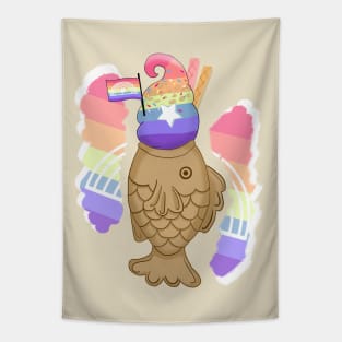 Pride taiyaki designs, 2nd series (Xenogender) Tapestry