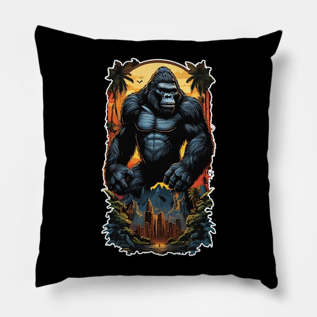 King Kong Pillow by ahmadist