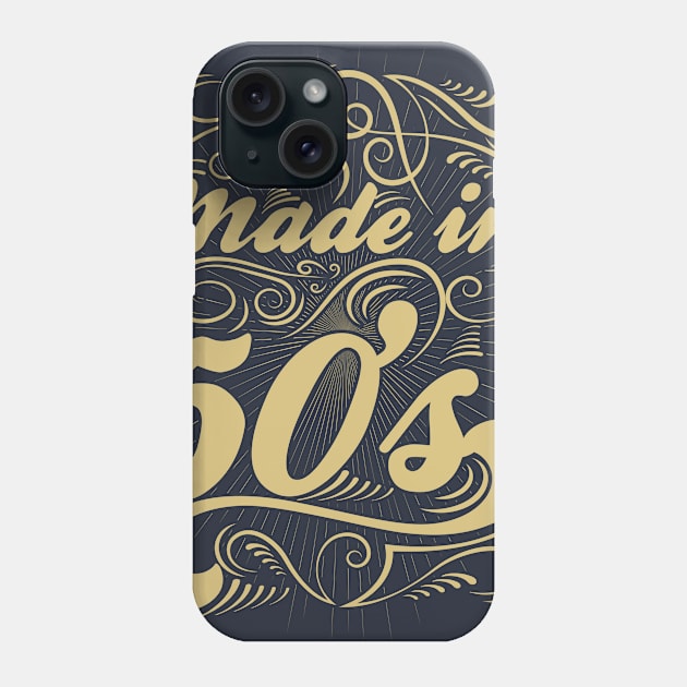 made in 50's! Phone Case by variantees