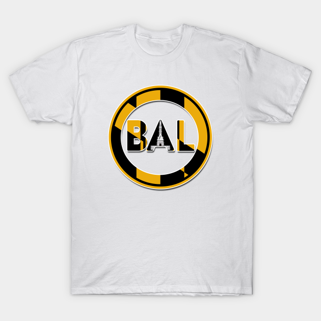 Baltimore City Flag Roundel Circle BAL lettering Logo Emblem ...