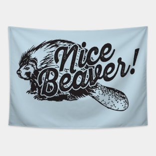 Nice Beaver Tapestry