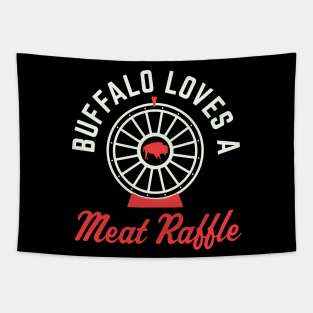 Meat Raffles Buffalo Loves a Meat Raffle WNY Tapestry