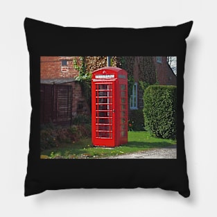 The Red Telephone Box Pillow