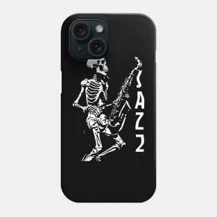 skeleton jazz Phone Case