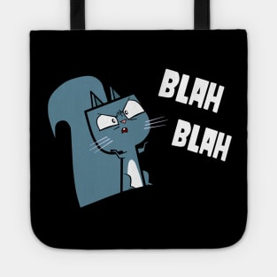 TD Squirrel - Blah Blah Tote