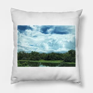 Drama in the Sky Pillow