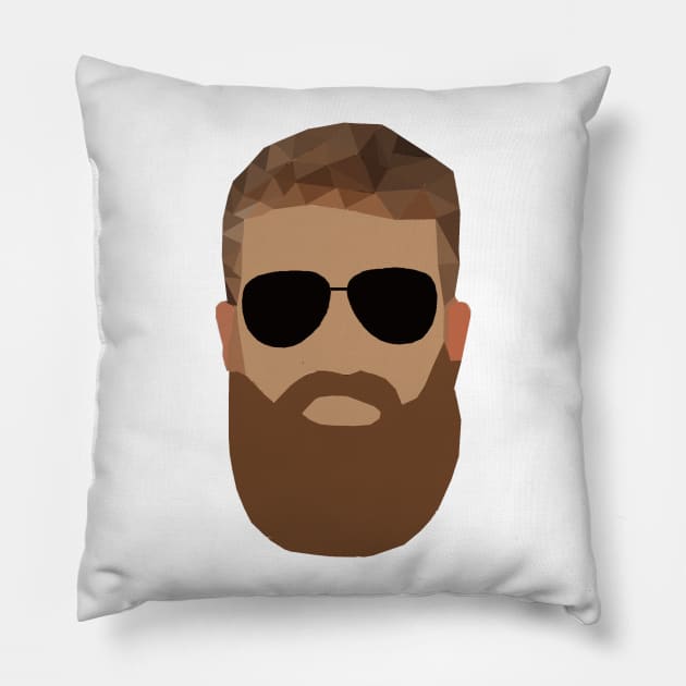 Ryan Fitzpatrick - Tampa Bay Buccaneers Pillow by xavierjfong