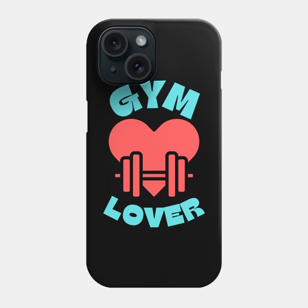 GYM LOVER Phone Case by tee-sailor