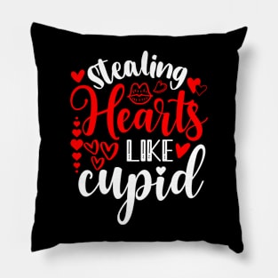 Stealing hearts like cupid Pillow