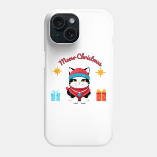 christmas cat Phone Case