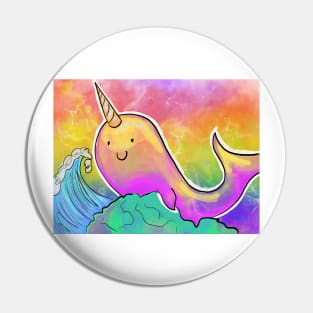 The Dumbest Baby Narwhal (Who We Love) Pin