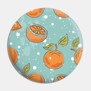 Oranges Pin