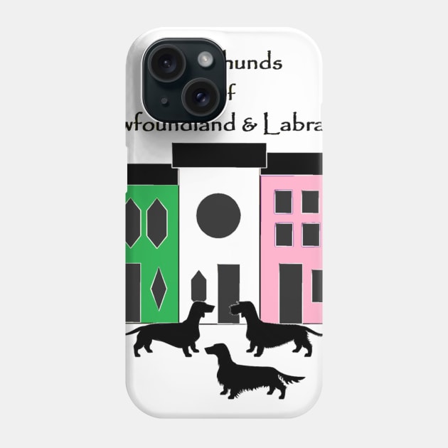 NL Doxies: Larger Font Phone Case by NLDoxies