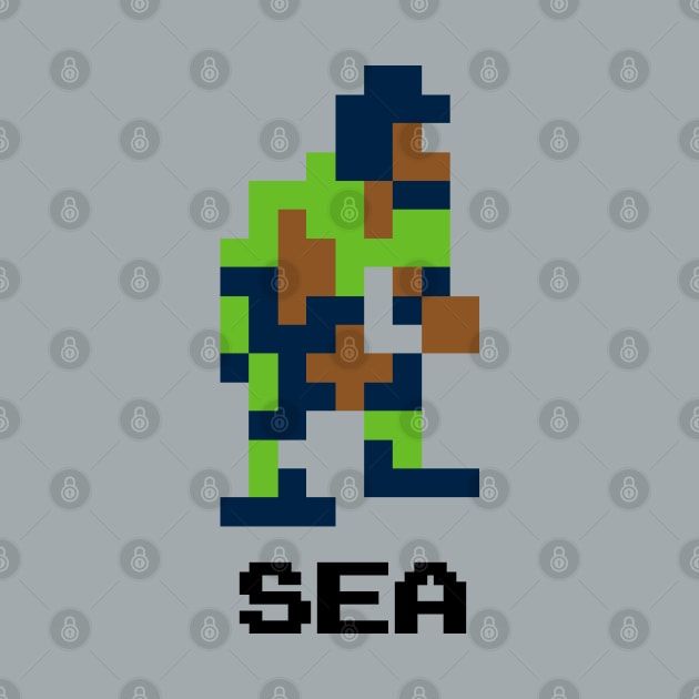 8-Bit Linebacker - Seattle by The Pixel League