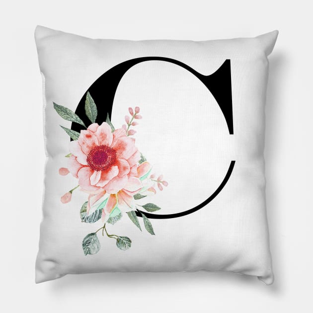 MONOGRAM LETTER C Pillow by LatiendadeAryam